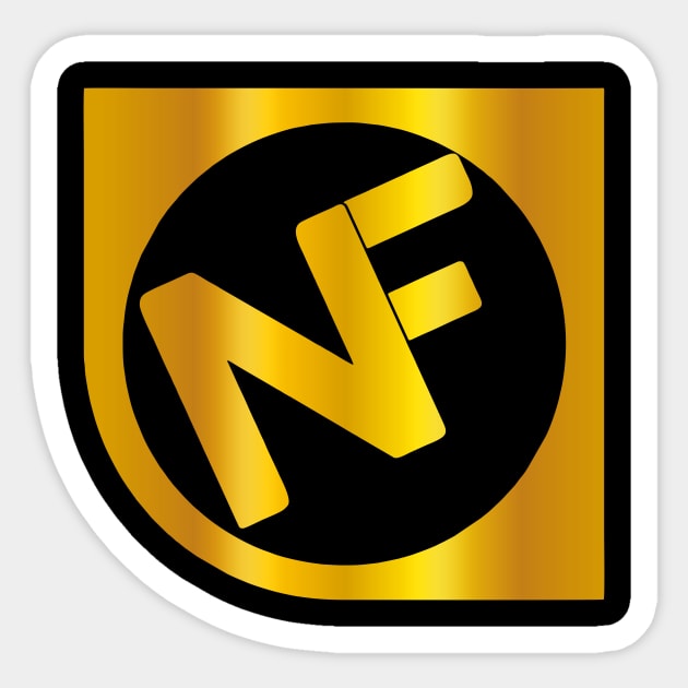 nf Sticker by menarikjanda